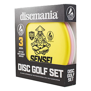 Discgolfová sada Discmania Active Soft (putter, midrange, driver)
